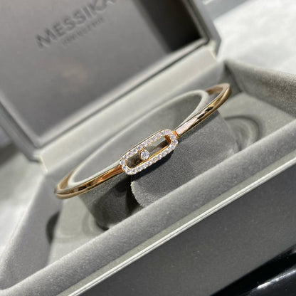 [⭐Hildren Jewelry]Move Uno pavé flex bangle medium