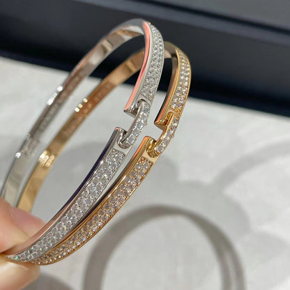 [⭐Hildren Jewelry]LIENS VIDENCE DIAMOND PAVED BRACELET
