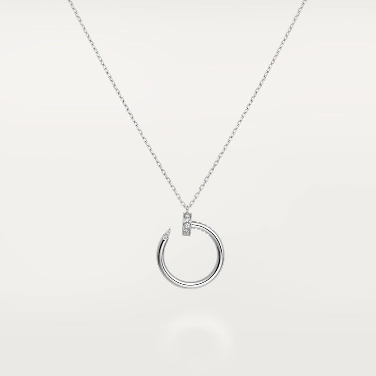 [⭐Hildren Jewelry]JUSTE NECKLACE SILVER