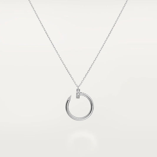 [⭐Hildren Jewelry]JUSTE NECKLACE SILVER