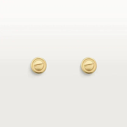 [⭐Hildren Jewelry]LOVE EARRINGS GOLD 10MM