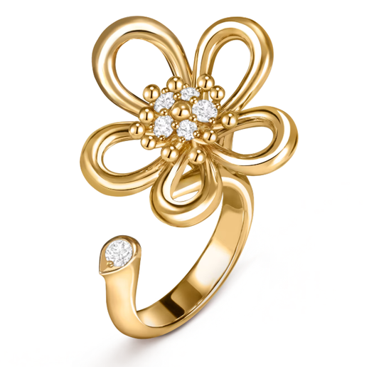 [⭐Hildren Jewelry]Flowerlace Between the Finger