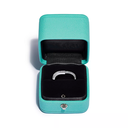 [Hildren Jewelry]LOCK RING SILVER DIAMOND PAVED