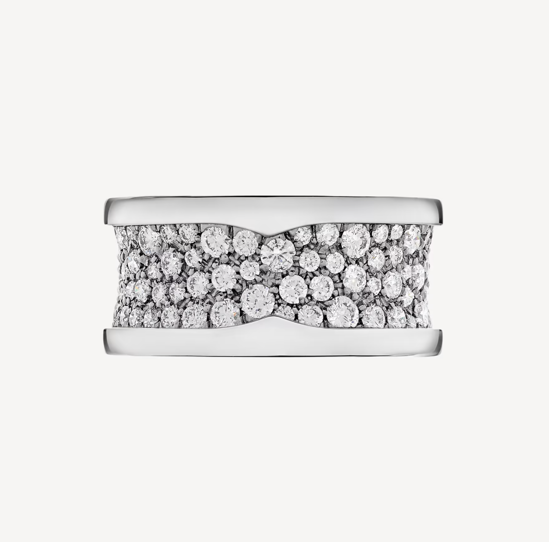 [⭐Hildren Jewelry]ZERO 1 WITH PAVED DIAMONDS ON THE SPIRAL RING