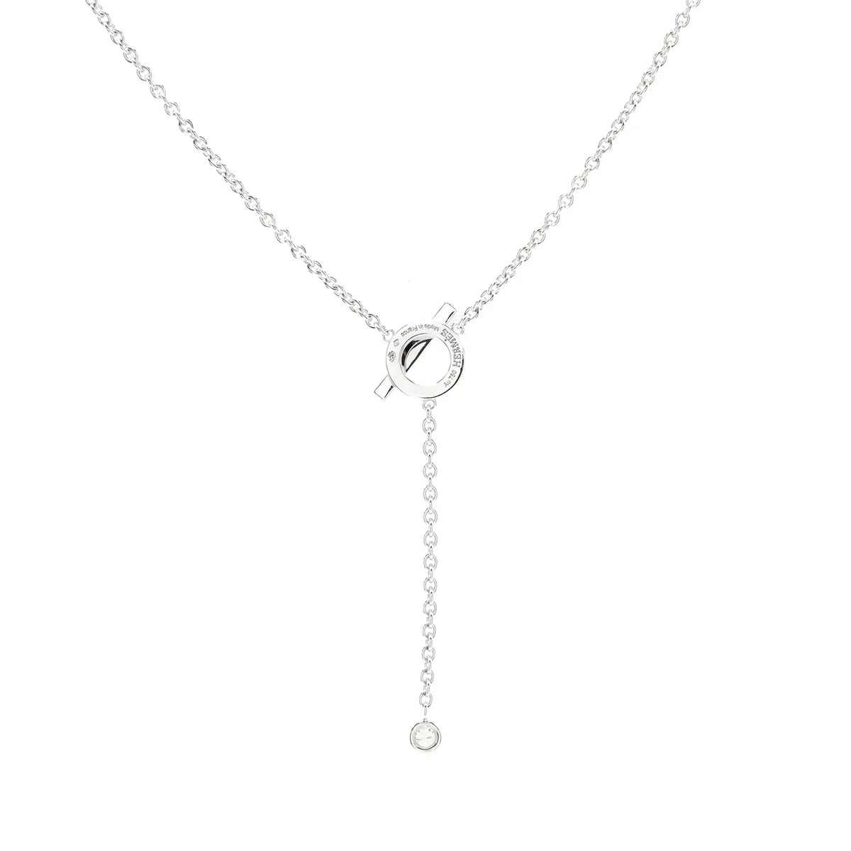 [⭐Hildren Jewelry]FINESSE SILVER DIAMOND NECKLACE