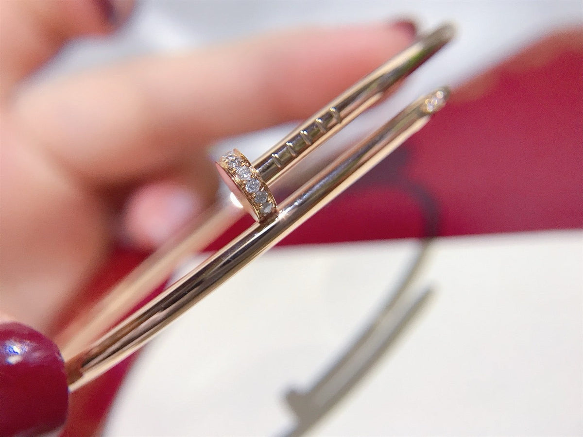 [⭐Hildren Jewelry]JUSTE BRACELET 2.5MM DIAMONDS