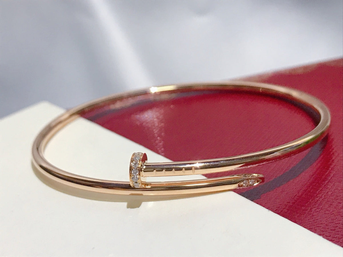 [⭐Hildren Jewelry]JUSTE BRACELET 2.5MM DIAMONDS
