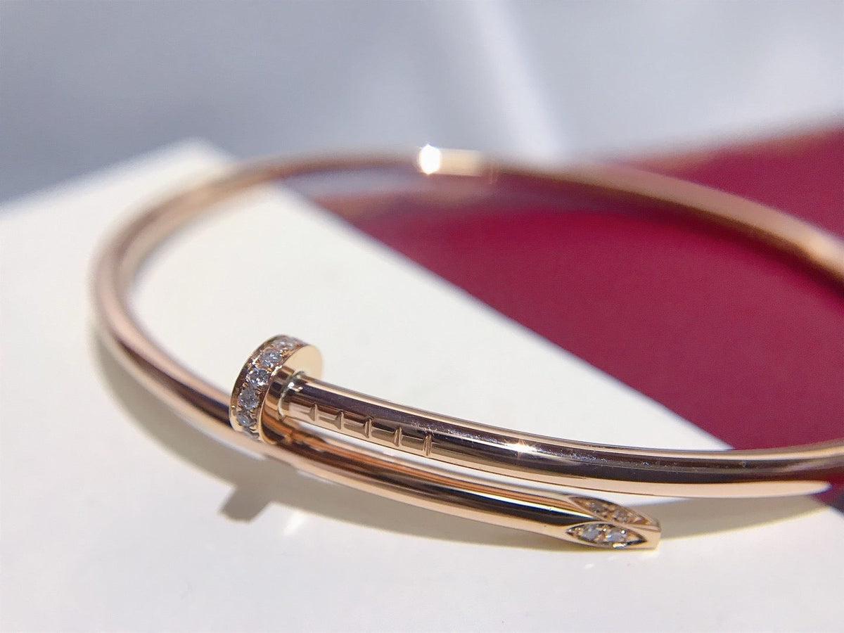 [⭐Hildren Jewelry]JUSTE BRACELET 2.5MM DIAMONDS
