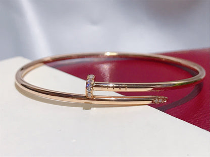 [⭐Hildren Jewelry]JUSTE BRACELET 2.5MM DIAMONDS
