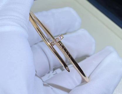 [⭐Hildren Jewelry]JUSTE BRACELET 2.5MM DIAMONDS