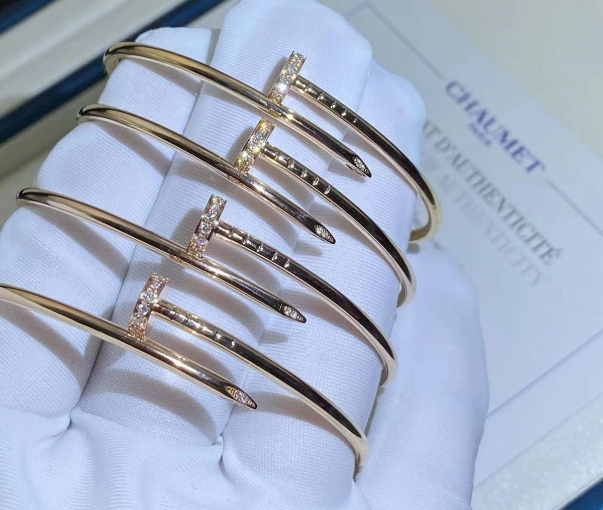 [⭐Hildren Jewelry]JUSTE BRACELET 2.5MM DIAMONDS