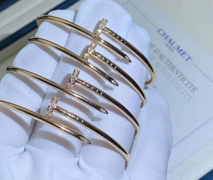 [⭐Hildren Jewelry]JUSTE BRACELET 2.5MM DIAMONDS
