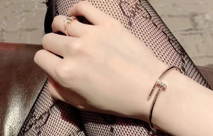 [⭐Hildren Jewelry]JUSTE BRACELET 2.5MM DIAMONDS