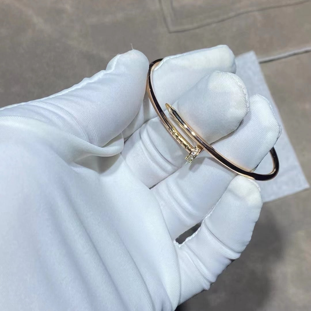 [⭐Hildren Jewelry]JUSTE BRACELET 2.5MM DIAMONDS