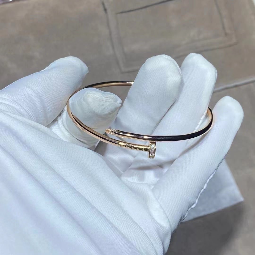 [⭐Hildren Jewelry]JUSTE BRACELET 2.5MM DIAMONDS
