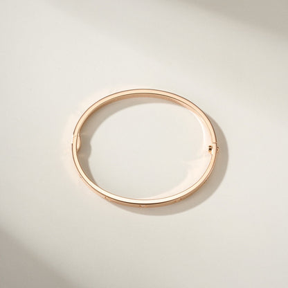 [⭐Hildren Jewelry]LOVE BRACELET 3.65MM 6 DIAMONDS