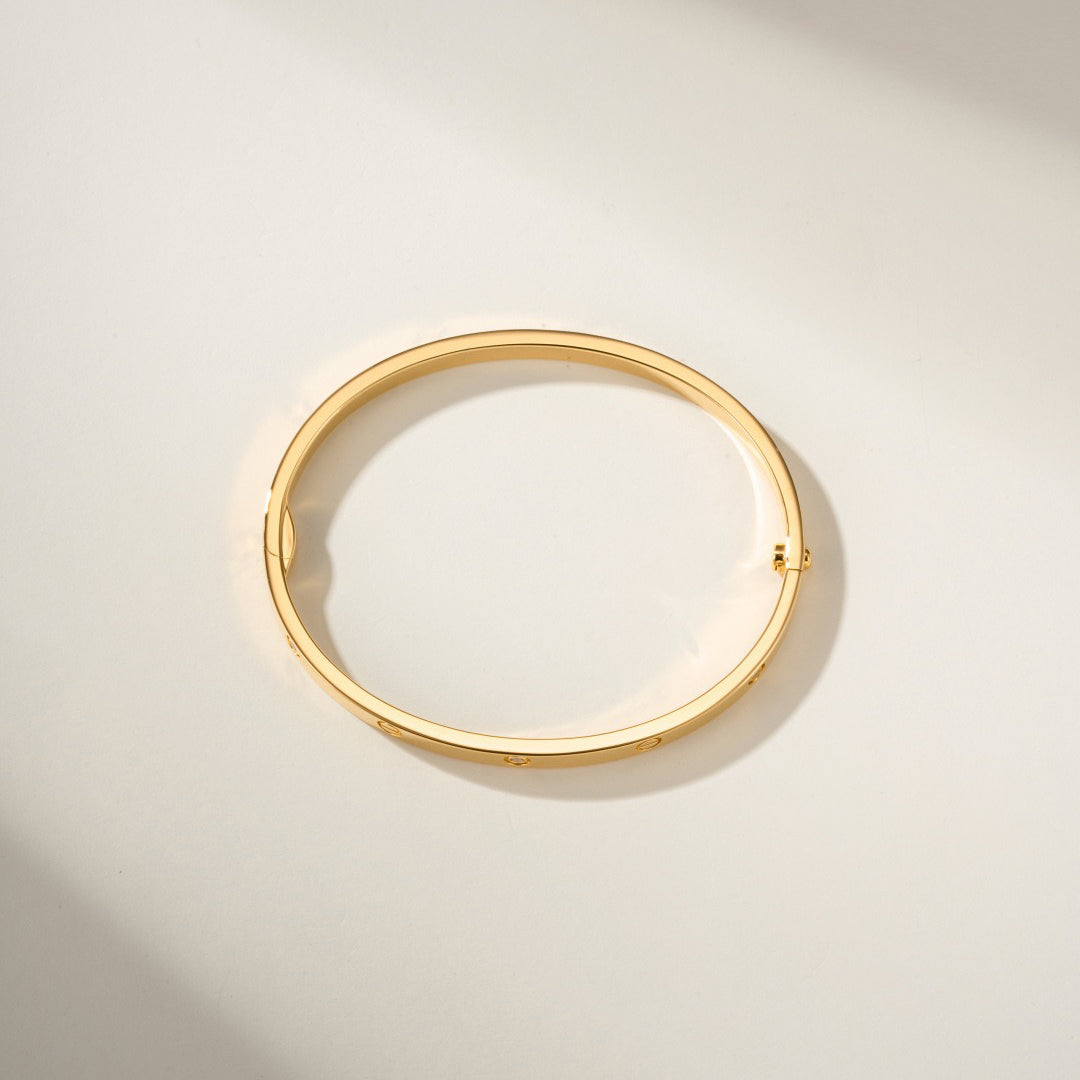 [⭐Hildren Jewelry]LOVE BRACELET 3.65MM 6 DIAMONDS