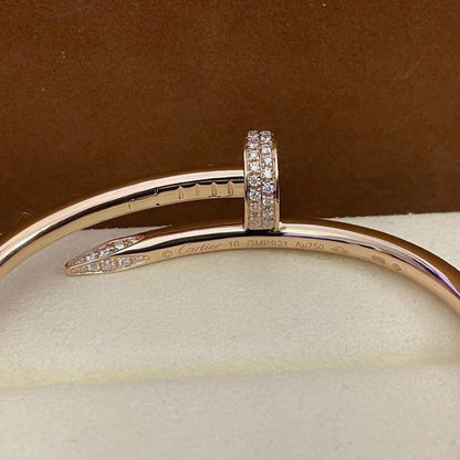 [⭐Hildren Jewelry]JUSTE BRACELET 3.5MM ALL DIAMONDS