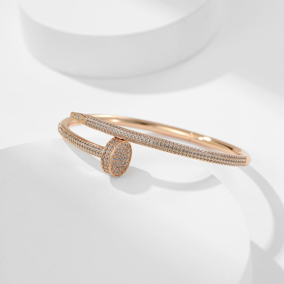 [⭐Hildren Jewelry]JUSTE BRACELET 3.5MM ALL DIAMONDS