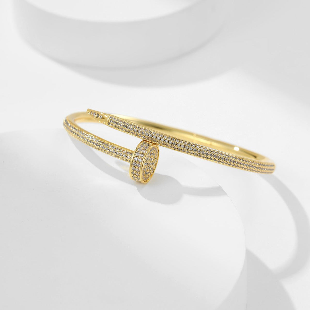 [⭐Hildren Jewelry]JUSTE BRACELET 3.5MM ALL DIAMONDS