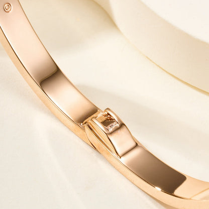 [⭐Hildren Jewelry]LOVE BRACELET 4.8MM DIAMOND-PAVED