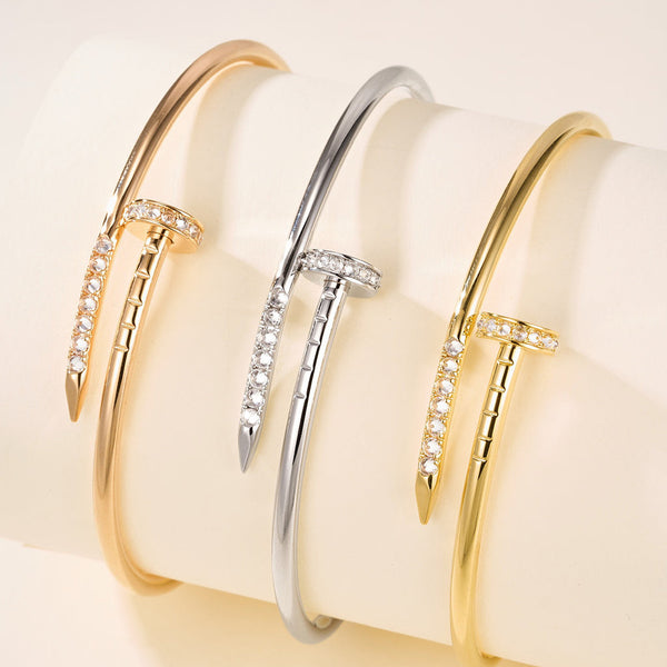 [⭐Hildren Jewelry]JUSTE BRACELET 2.5MM DIAMONDS