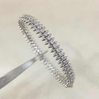 [⭐Hildren Jewelry]CLASH  BRACELET 8MM DIAMONDS