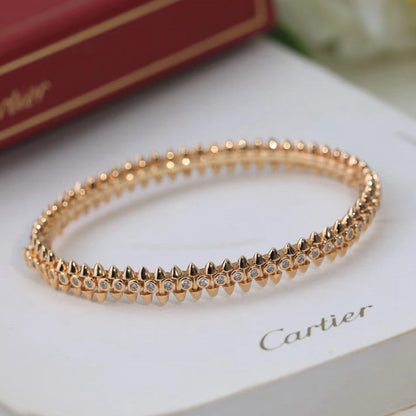 [⭐Hildren Jewelry]CLASH  BRACELET 8MM DIAMONDS