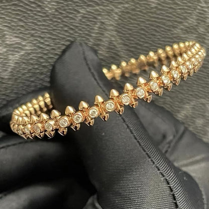 [⭐Hildren Jewelry]CLASH  BRACELET 8MM DIAMONDS