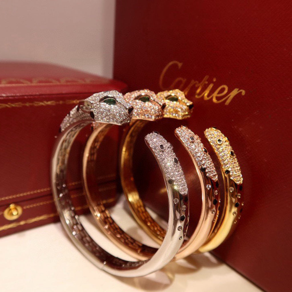 [⭐Hildren Jewelry]PANTHERE BIG BRACELET DIAMONDS