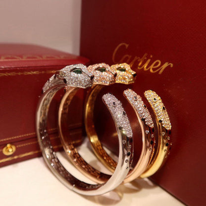 [⭐Hildren Jewelry]PANTHERE BIG BRACELET DIAMONDS