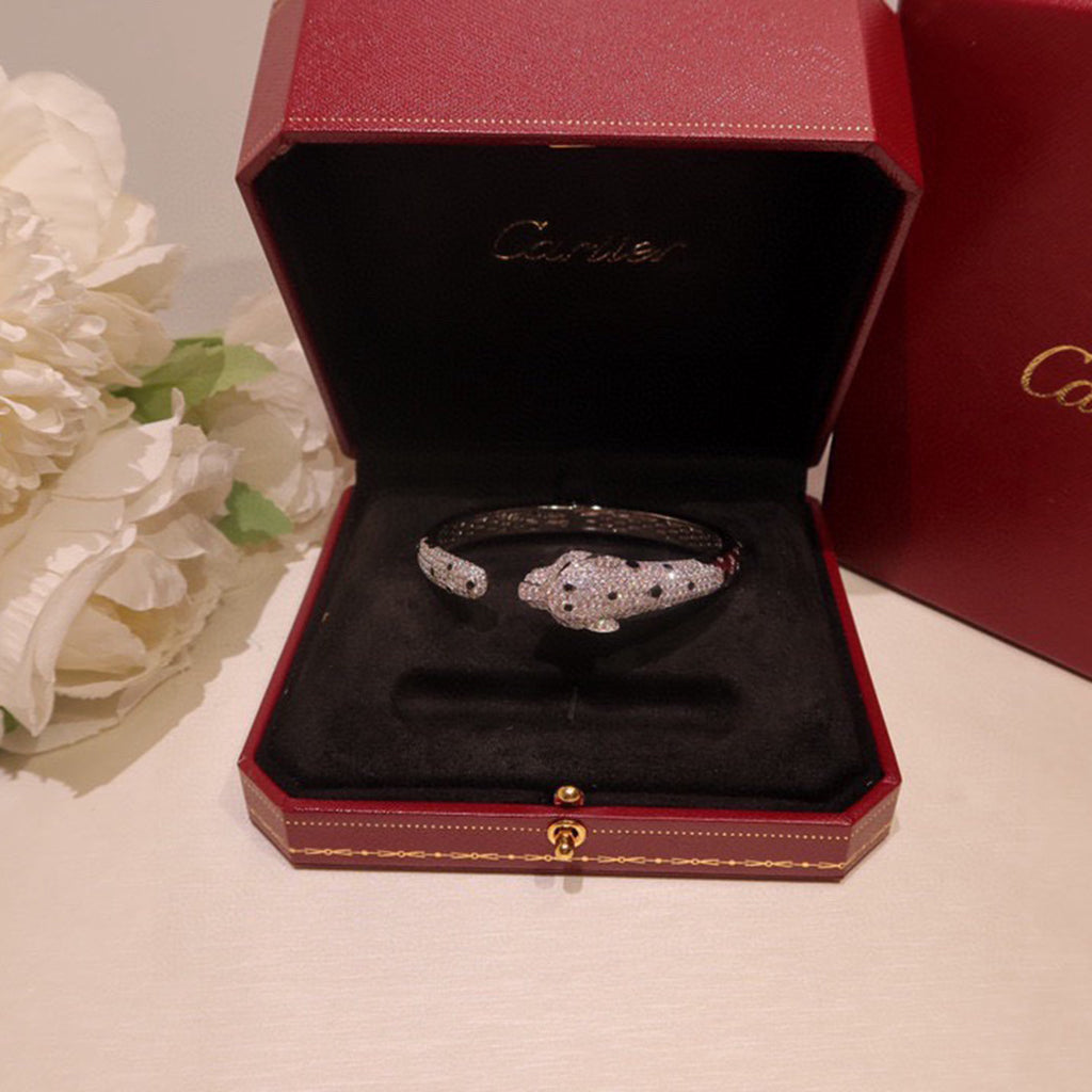 [⭐Hildren Jewelry]PANTHERE BIG BRACELET DIAMONDS