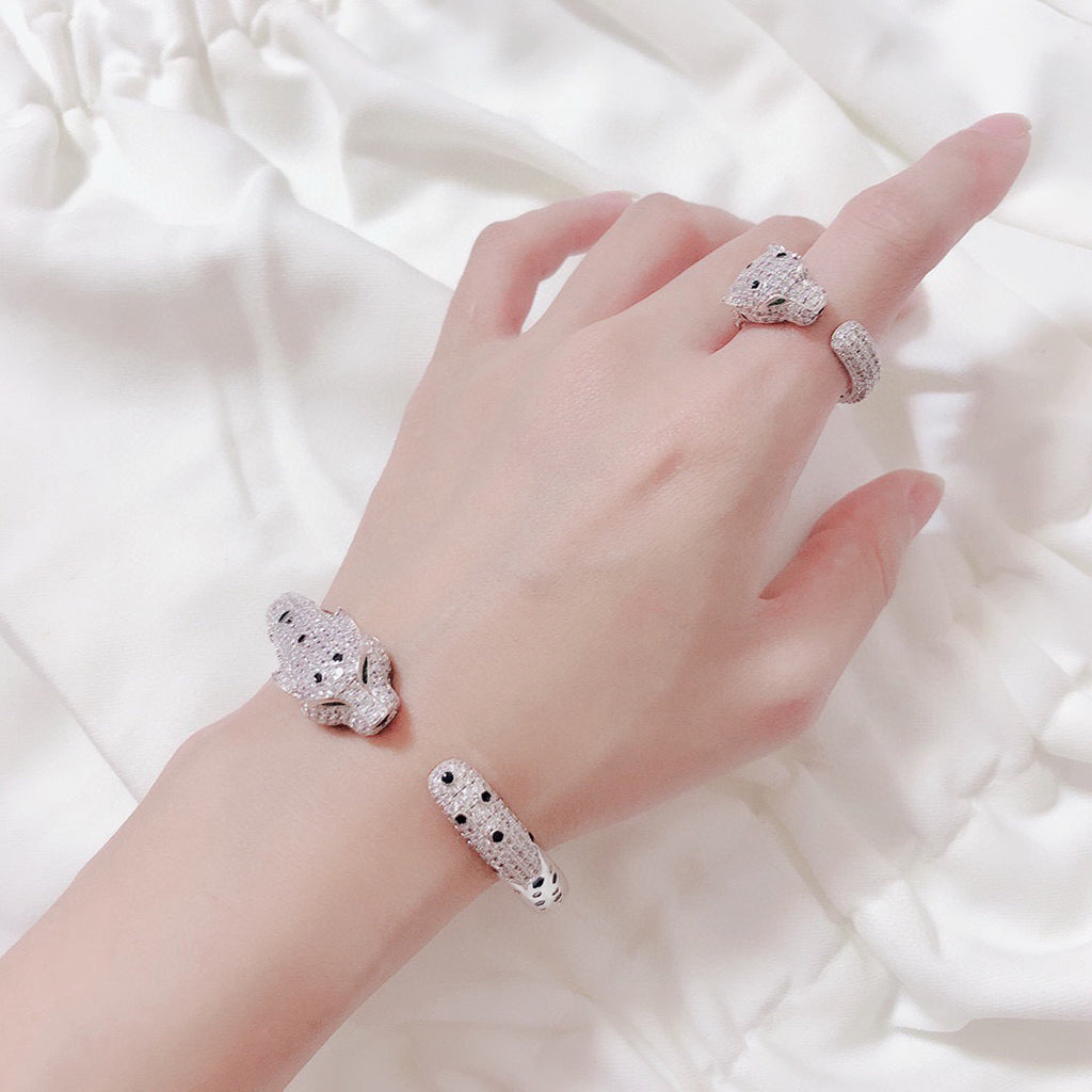 [⭐Hildren Jewelry]PANTHERE BIG BRACELET DIAMONDS