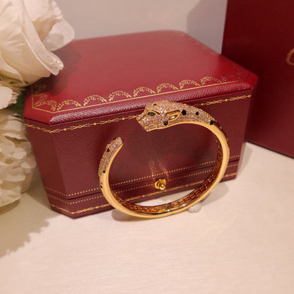 [⭐Hildren Jewelry]PANTHERE BIG BRACELET DIAMONDS