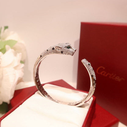 [⭐Hildren Jewelry]PANTHERE BIG BRACELET DIAMONDS