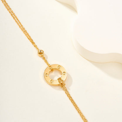 [⭐Hildren Jewelry]LOVE BRACELET 2 DIAMOND