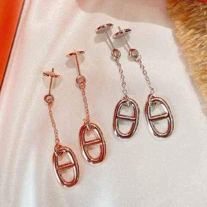 [⭐Hildren Jewelry]CHAINE TASSEL EARRINGS