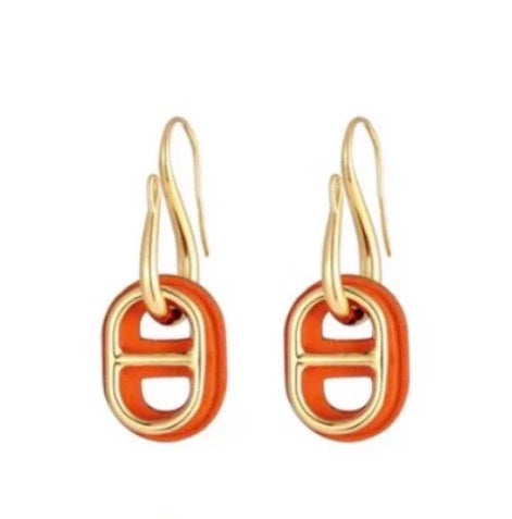[⭐Hildren Jewelry]HM O'MAILLON GOLD EARRINGS
