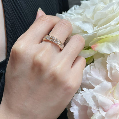 [⭐Hildren Jewelry]KELLY PINK GOLD DIAMOND RING