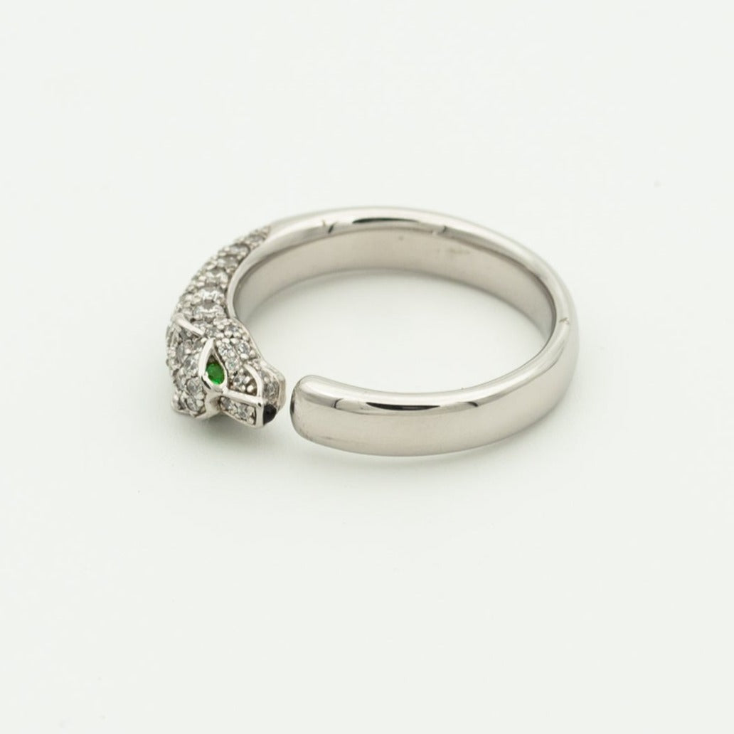 [⭐Hildren Jewelry]PANTHERE RING DIAMOND 7.3MM