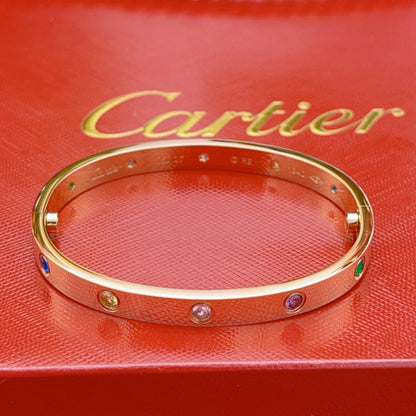 [⭐Hildren Jewelry] 2026 RAINBOW LOVE BRACELET 6.1MM  10 DIAMONDS