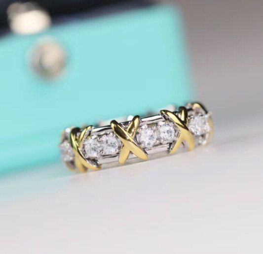 [⭐Hildren Jewelry jewelrys]Classic Gold Diamond Ring