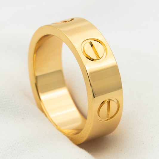 [⭐Hildren Jewelry]LOVE RING 5.5MM NO DIAMOND