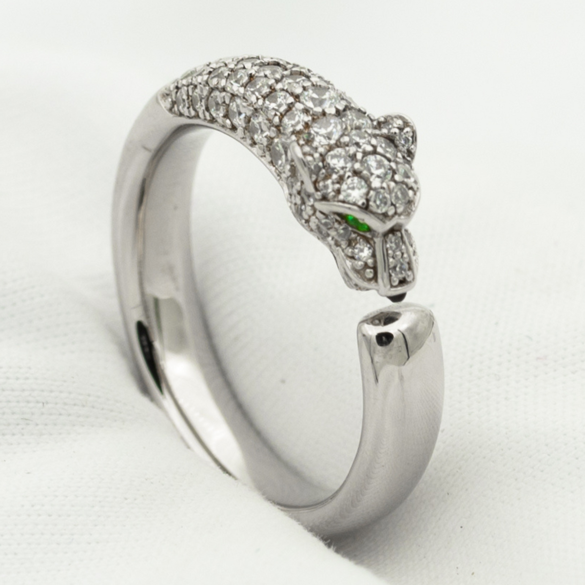 [⭐Hildren Jewelry]PANTHERE RING DIAMOND 7.3MM