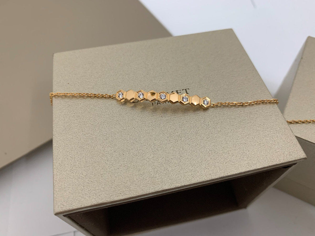[⭐Hildren Jewelry]BEE LOVE BRACELET DIAMOND
