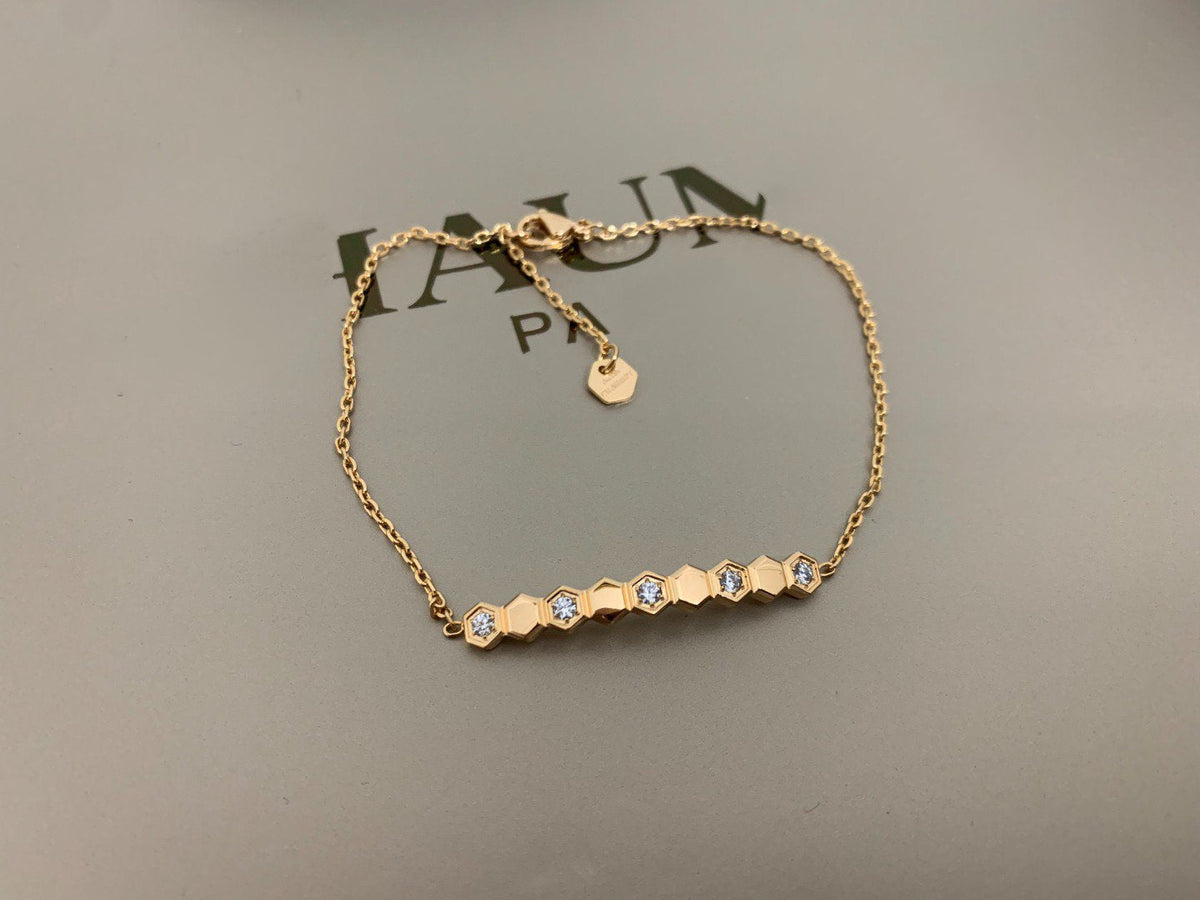 [⭐Hildren Jewelry]BEE LOVE BRACELET DIAMOND