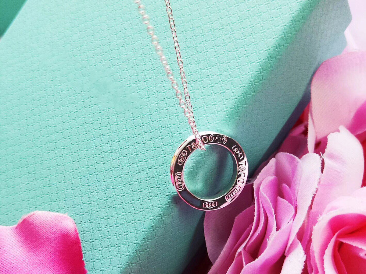 [Hildren Jewelry]SINGLE RING NECKLACE CHAIN LENGTH