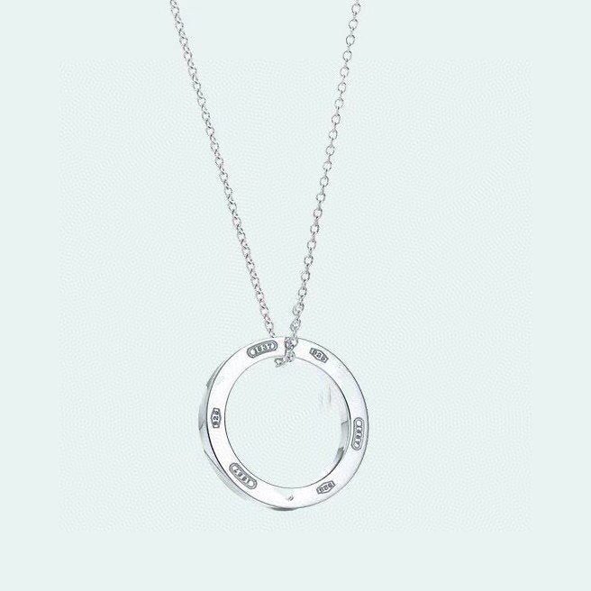 [Hildren Jewelry]SINGLE RING NECKLACE CHAIN LENGTH
