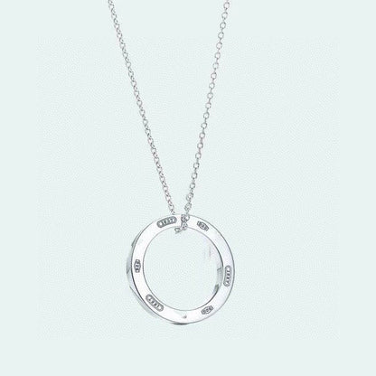 [Hildren Jewelry]SINGLE RING NECKLACE CHAIN LENGTH