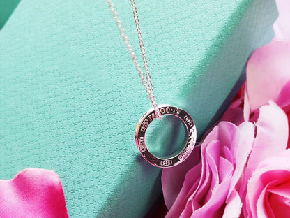 [Hildren Jewelry]SINGLE RING NECKLACE CHAIN LENGTH